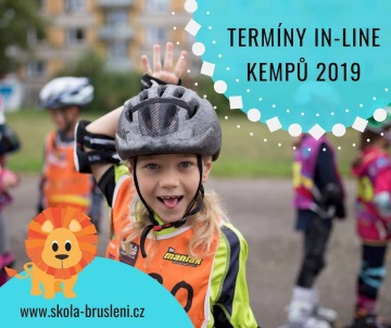Dětské příměstské inline kempy s angličtinou